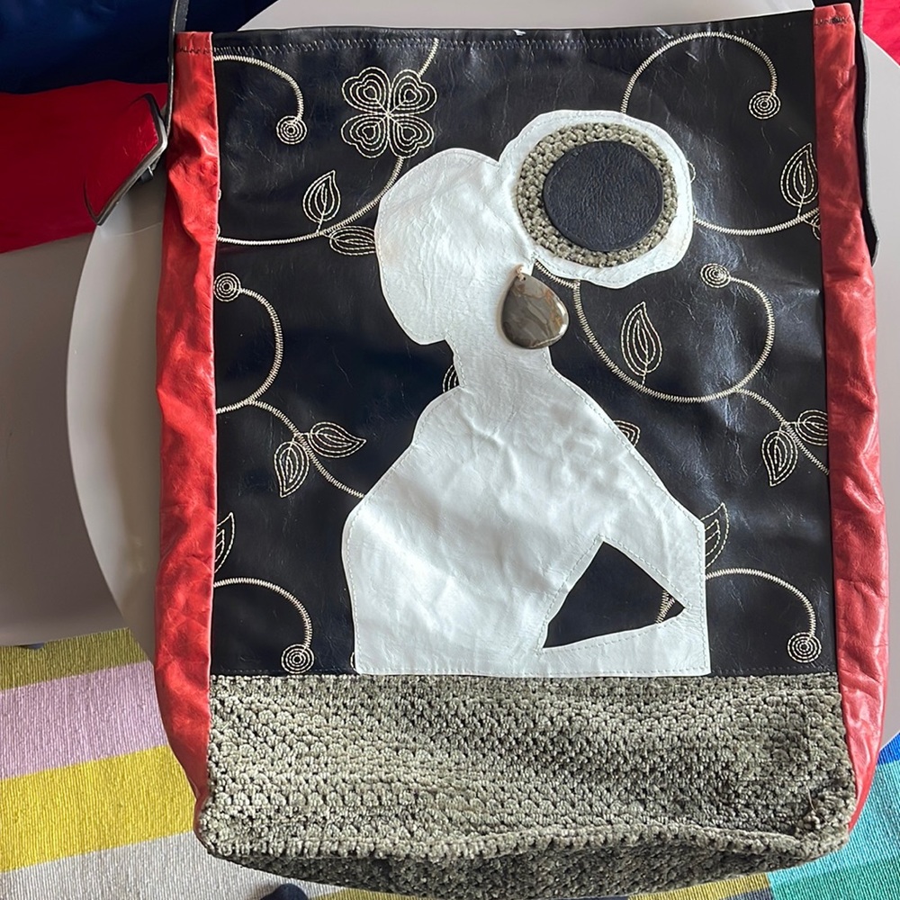 Leather Nubian Purse